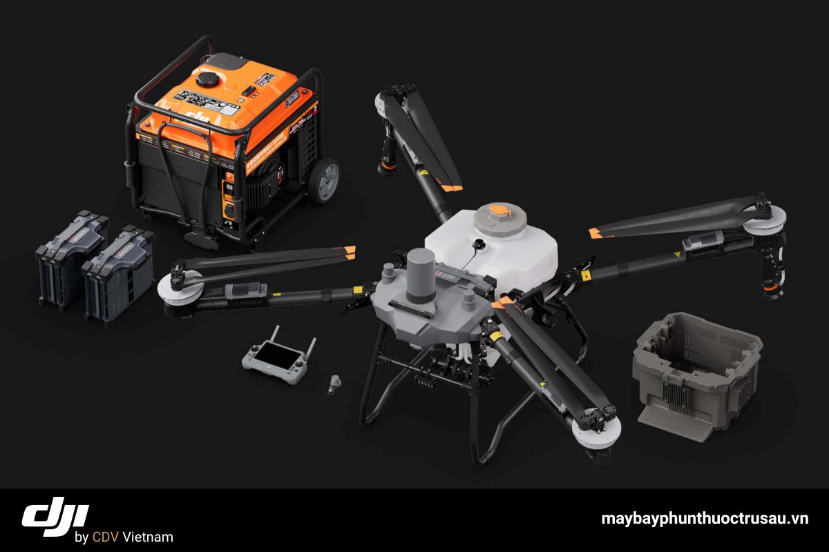 Hệ thống năng lượng của dji t70p