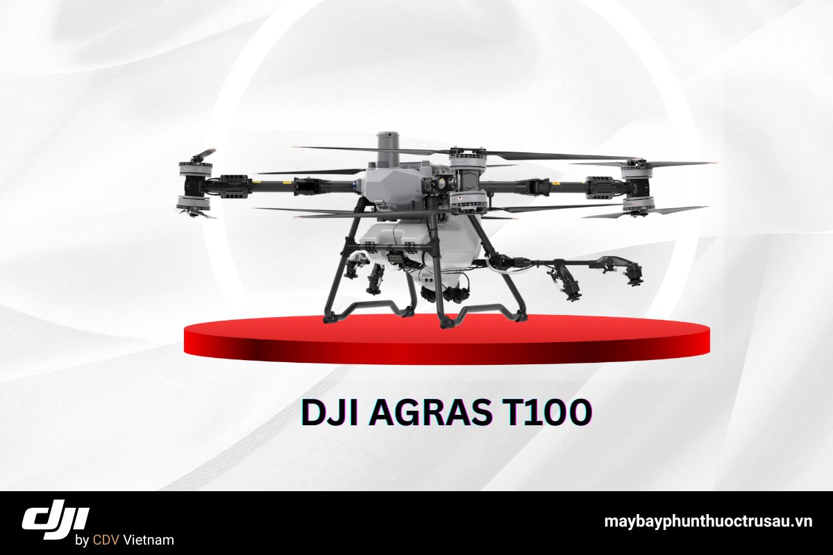 giá máy bay phun thuốc DJI T100