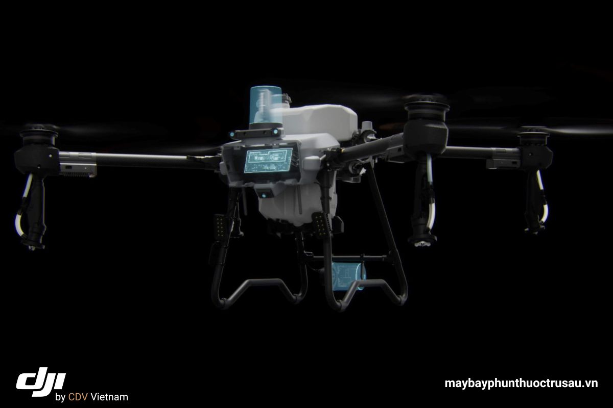 Máy bay phun thuốc DJI Agras T25P - Cho nông hộ vừa và nhỏ 17 hệ thống an toàn toàn diện của t25p